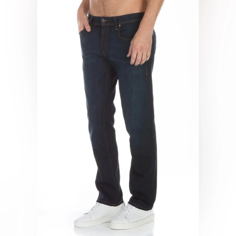 Fidelity Denim Jimmy Slim Fit Denim Jeans in Clampdown Dark wash Size 32x30
